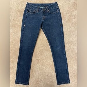 Stio Rivet skinny jeans, women size 2, medium blue